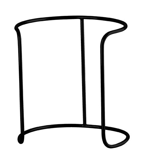 Image du produit: EVENTO support haut rond noir 25 cm hauteur 26 cm