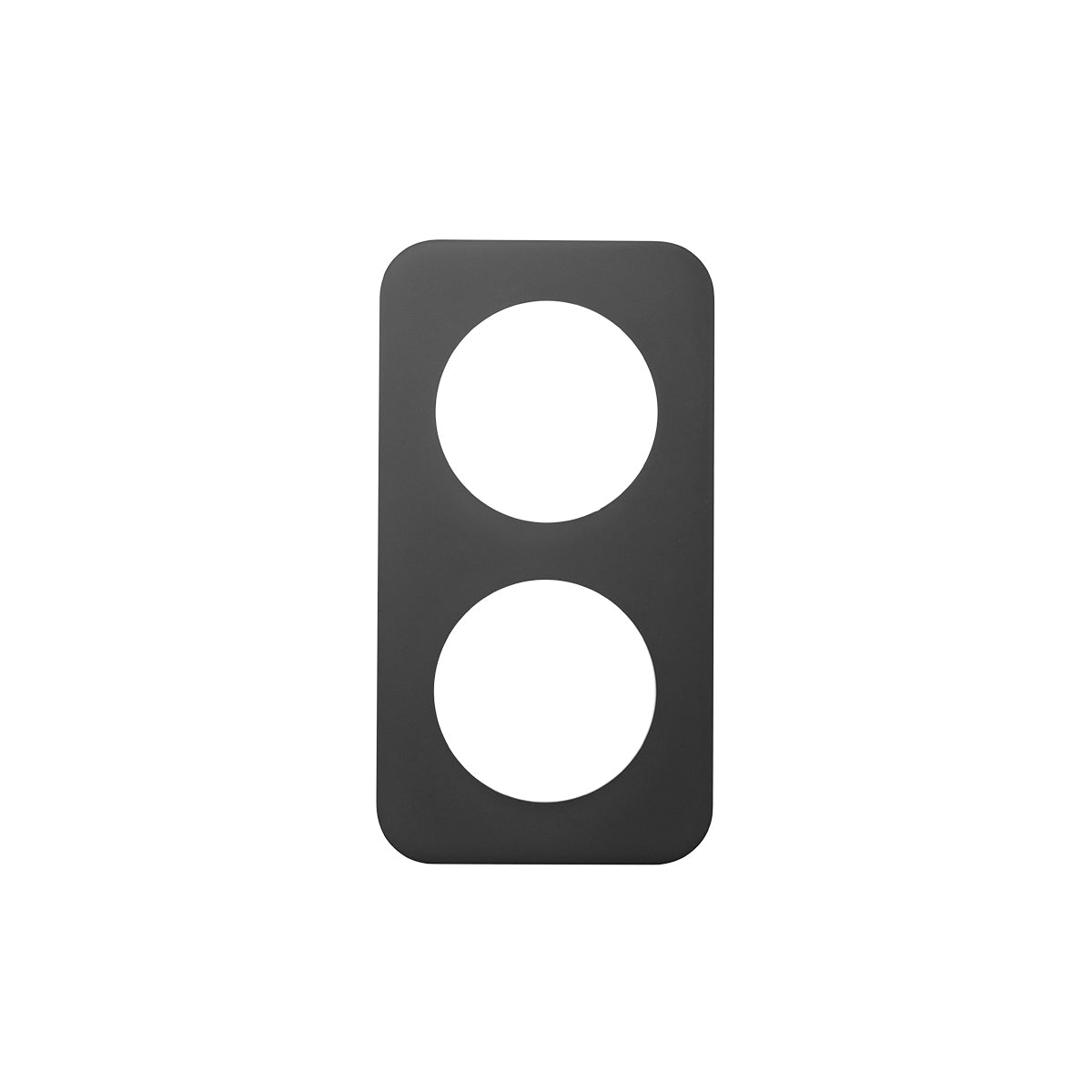 Image du produit: EVENTO Plateau acrylique gris gn 1/3 2 trous 17.6x32.5 cm