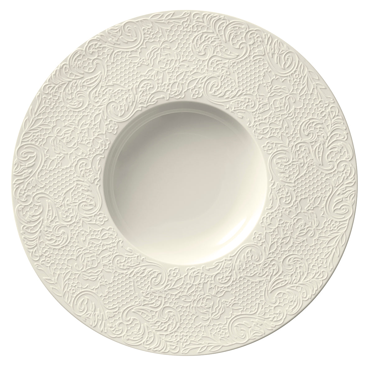 Image du produit: COLLECTION L COUTURE IVOIRE Assiette gourmet grand bassin 30 cm