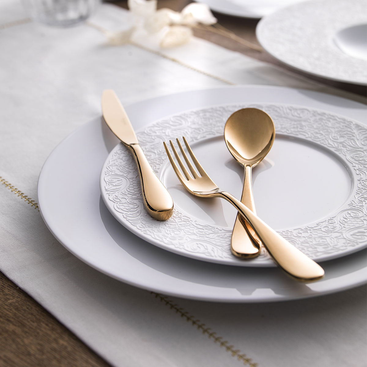 Image du produit: ONDE GOLD Couteau de table