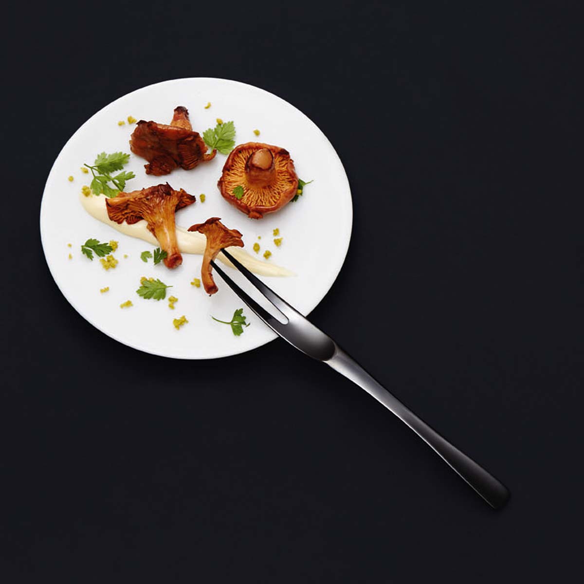 Image du produit: XY BLACK MIROIR Fourchette de mise en bouche