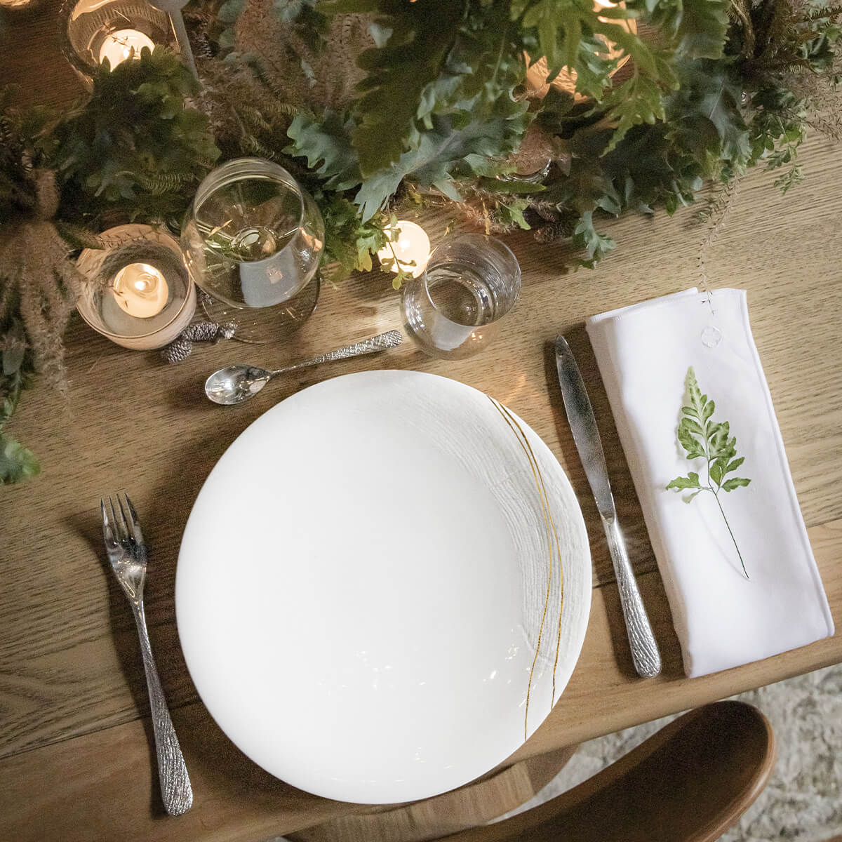 SUPERNATURE OR Assiette 27 cm