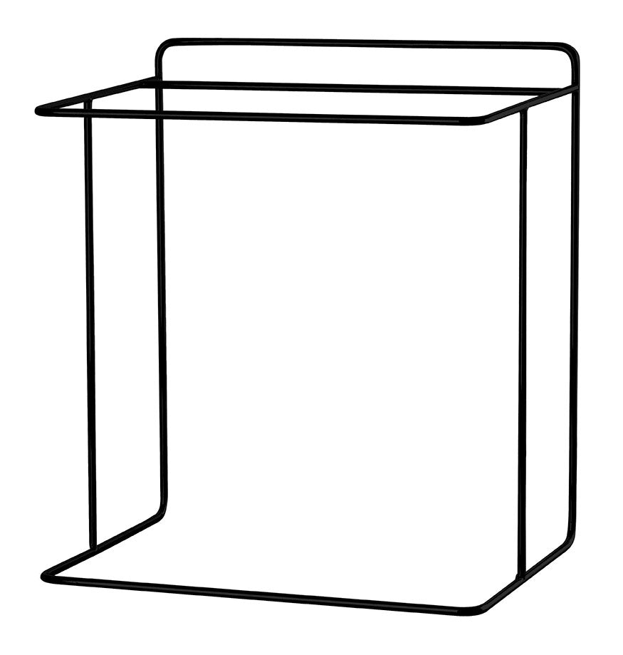 Image du produit: EVENTO support rectangulaire noir niveau 3 40x38x48.8 cm