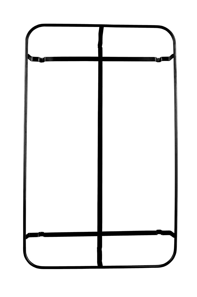 Image du produit: EVENTO cadre acier noir support rectangulaire 55.5x35x4.5 cm