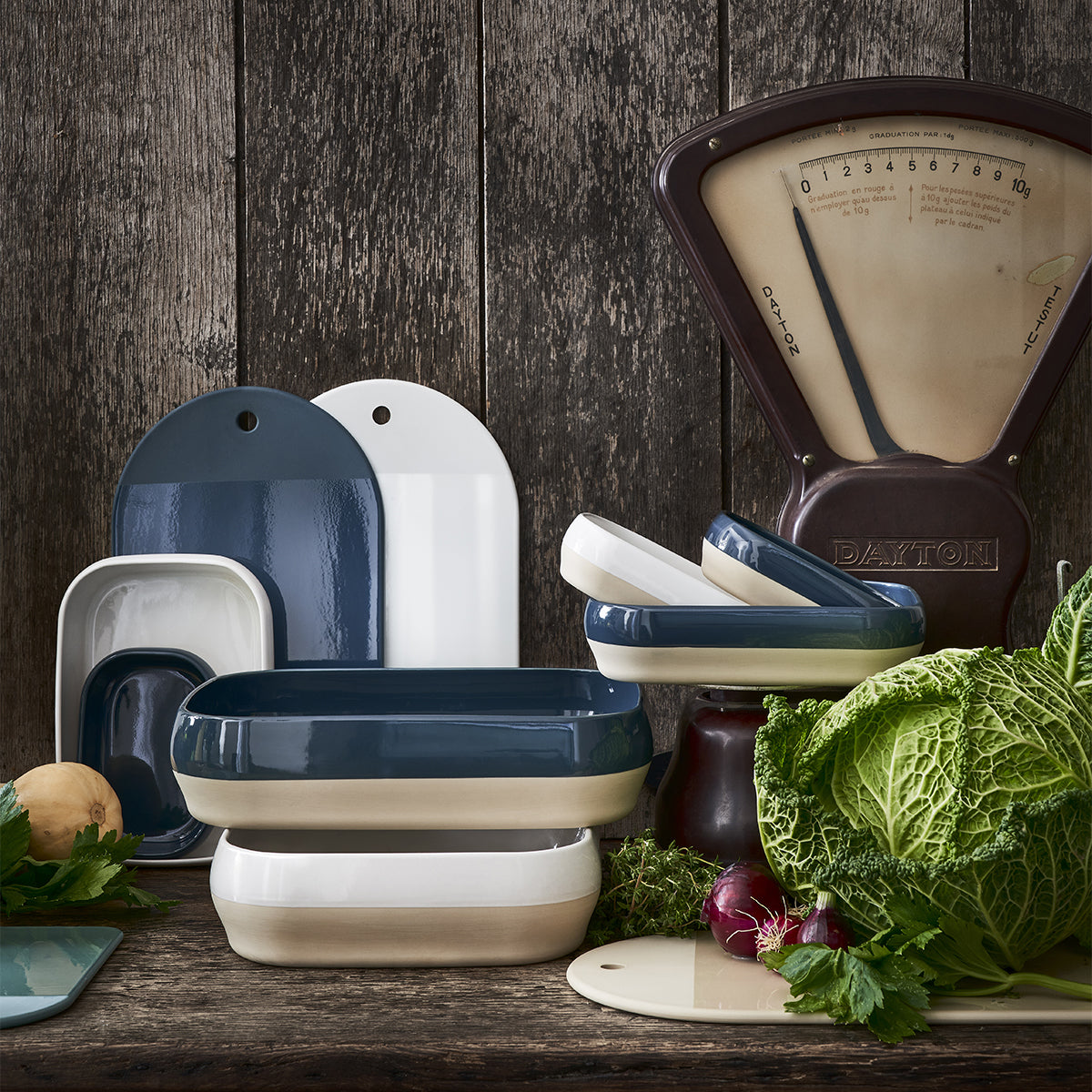 BAHIA BLEU DE ROCHE planche 25x13,5 cm