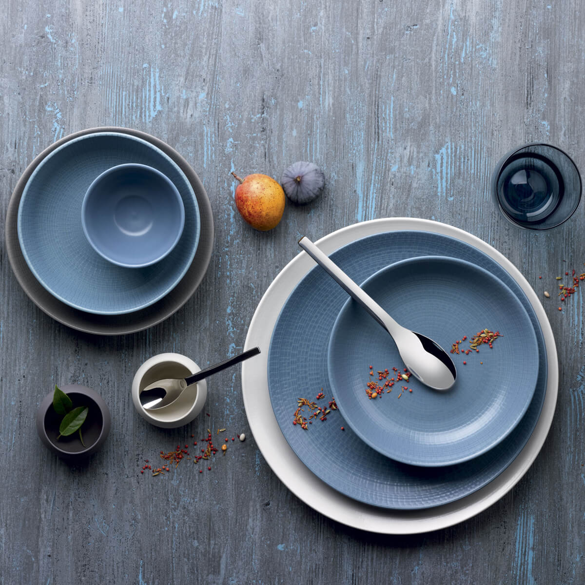 MODULO NATURE BLEU GALET Bol 14,5 cm