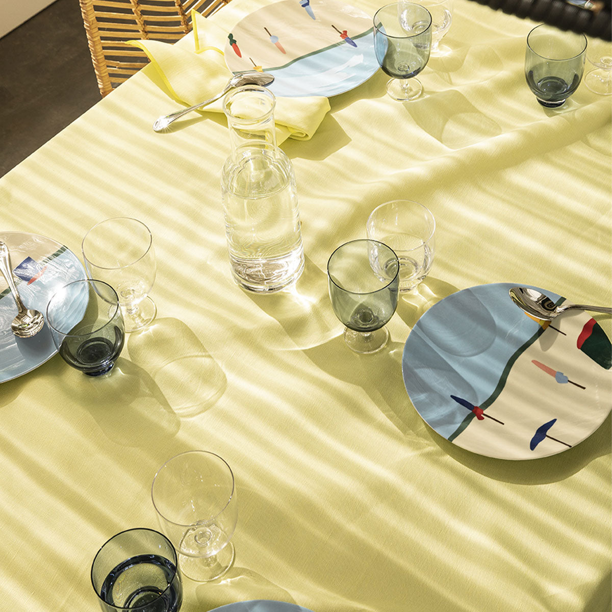 EMPILEO BLEU Verre à vin 26 cl