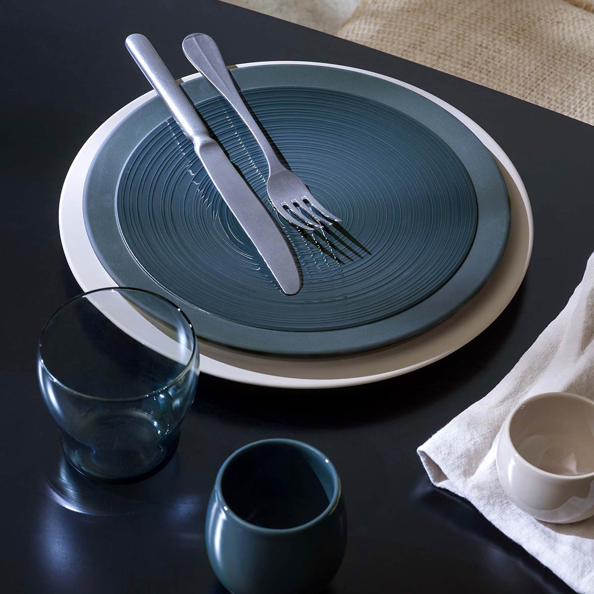 BAHIA BLEU DE ROCHE Assiette de présentation 29 cm