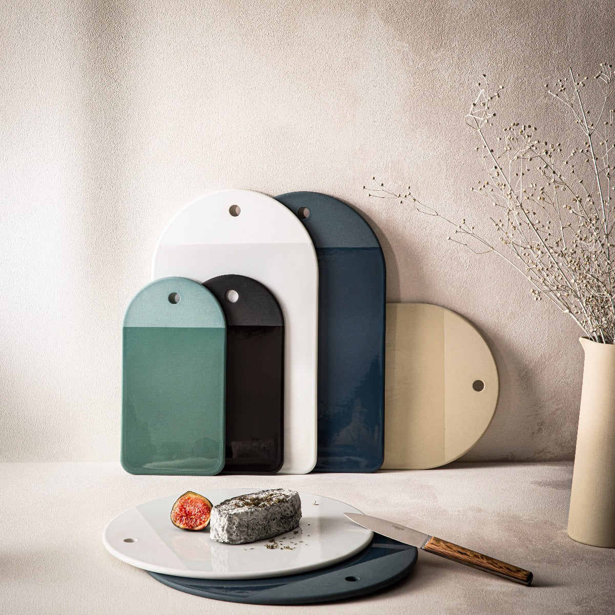 BAHIA BLEU DE ROCHE planche 25x13,5 cm