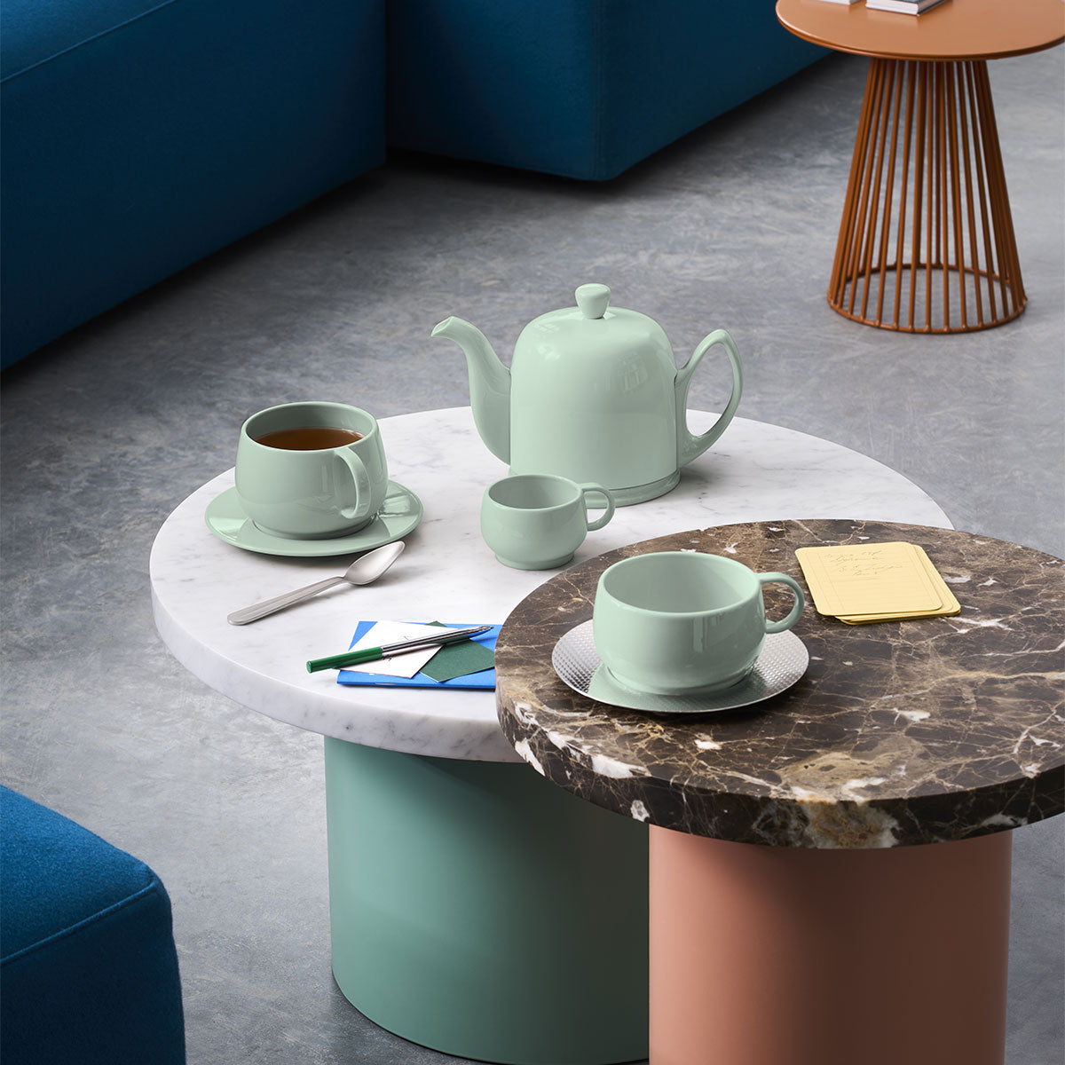 Image du produit: CAFETERIE EMPILEO VERT AMANDE Tasse à café/expresso 10 cl