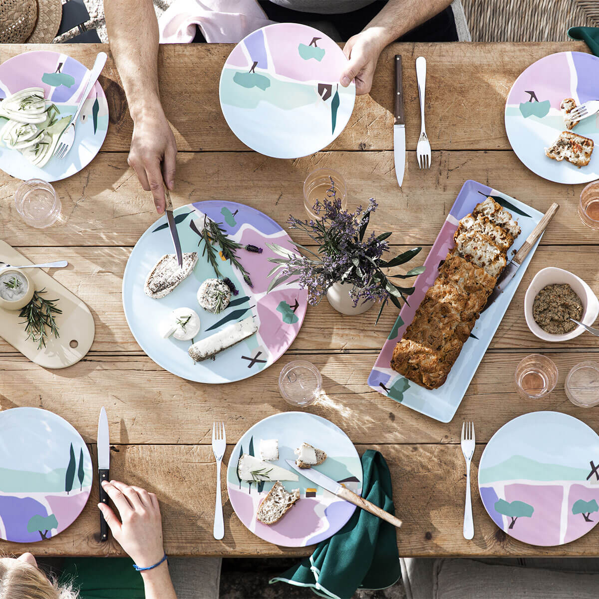 AQUATIC MIROIR Fourchette de table