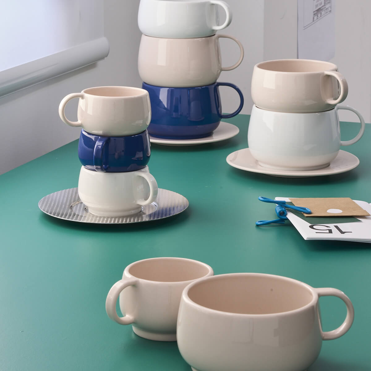 CAFETERIE EMPILEO BLANC Tasse à café/expresso 10 cl