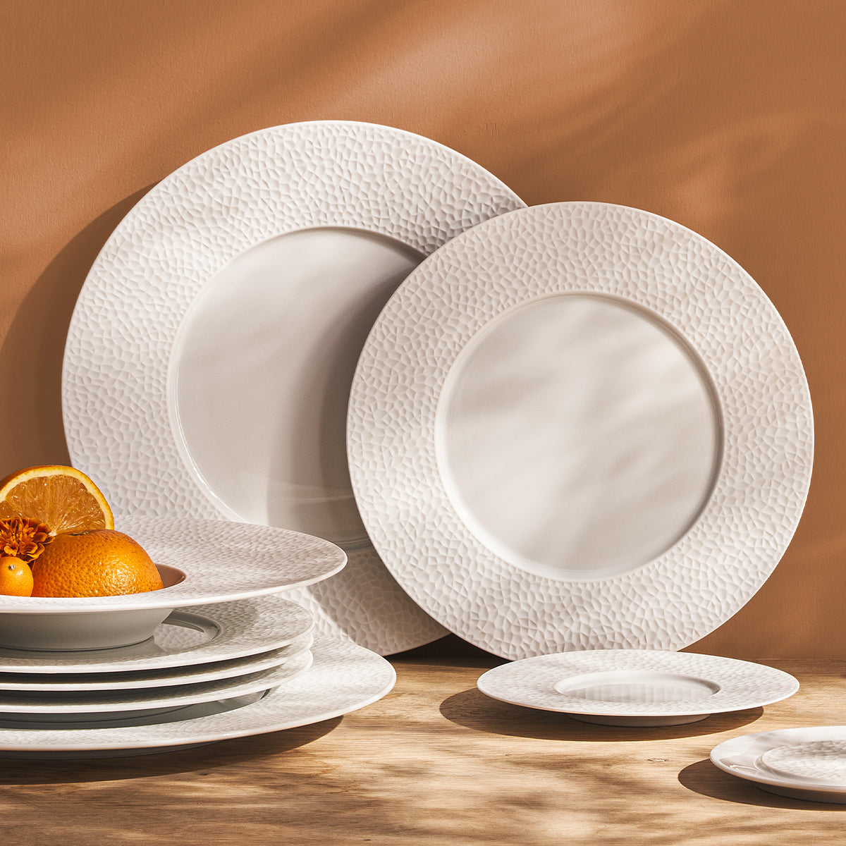 Image du produit: COLLECTION L FRAGMENT BLANC Assiette gourmet petit bassin 27.9 cm