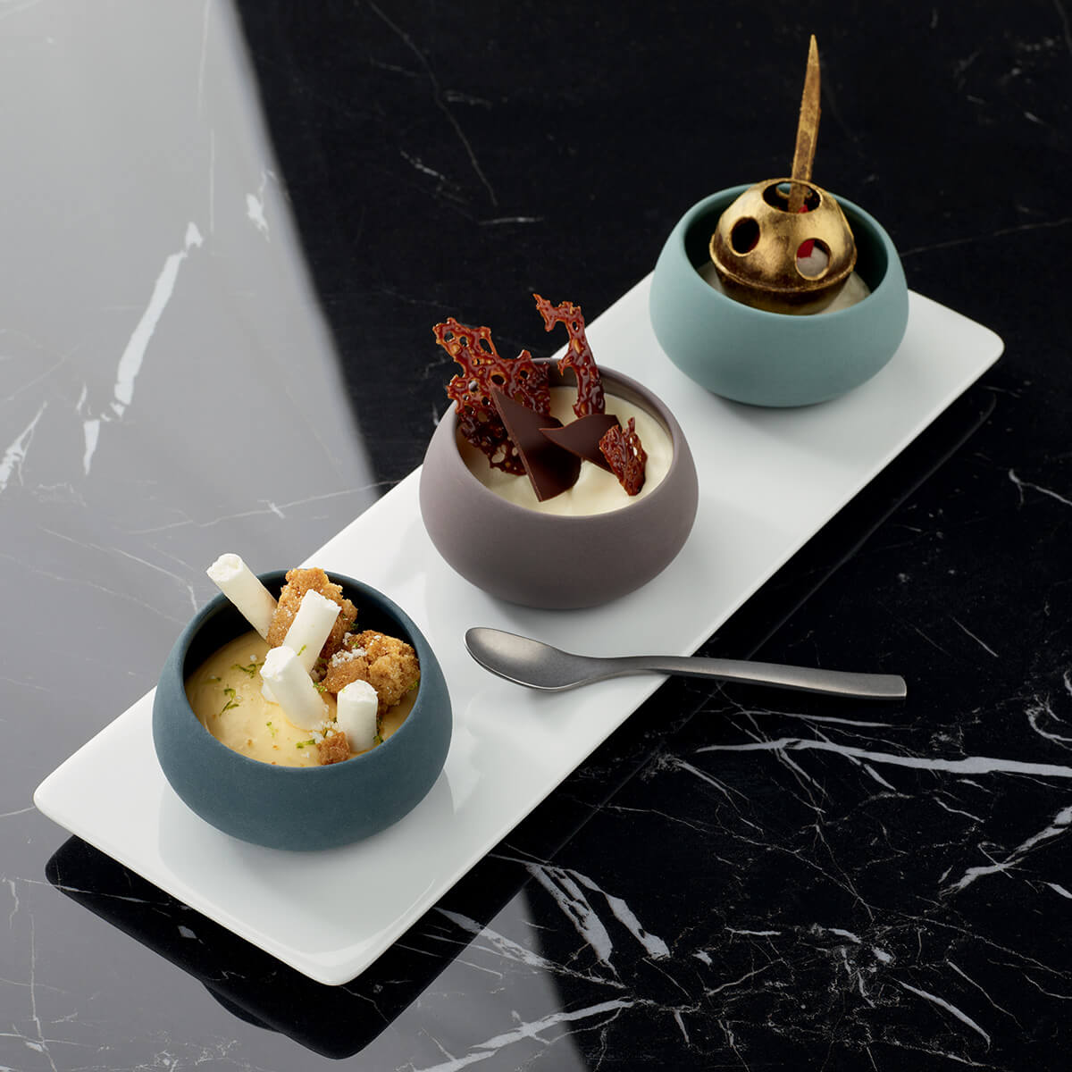 BAHIA ARGILE VERT Mini cocotte biseautée 7 cl