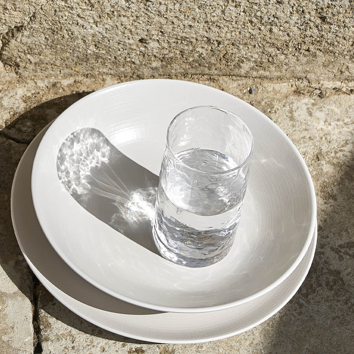 MODULO NATURE KAOLIN Assiette de présentation 31,5 cm