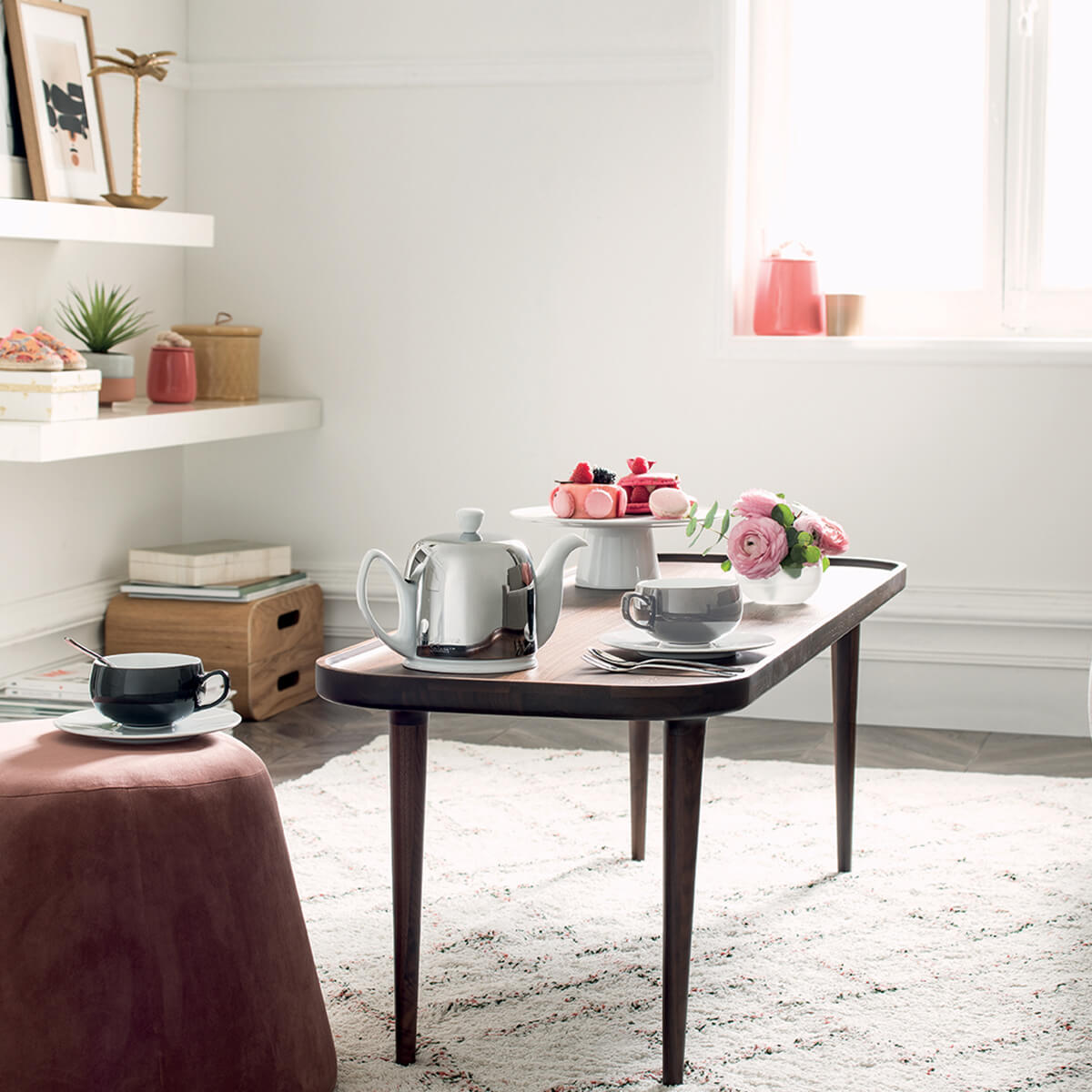 SALAM CLASSIQUE Théière 4 tasses cloche miroir