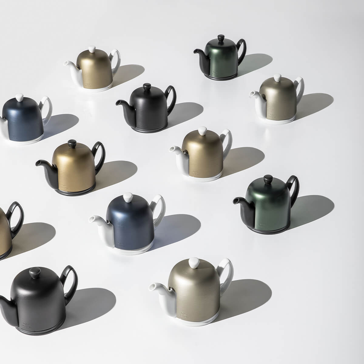 SALAM MINERALE Théière 4 tasses cloche bronze