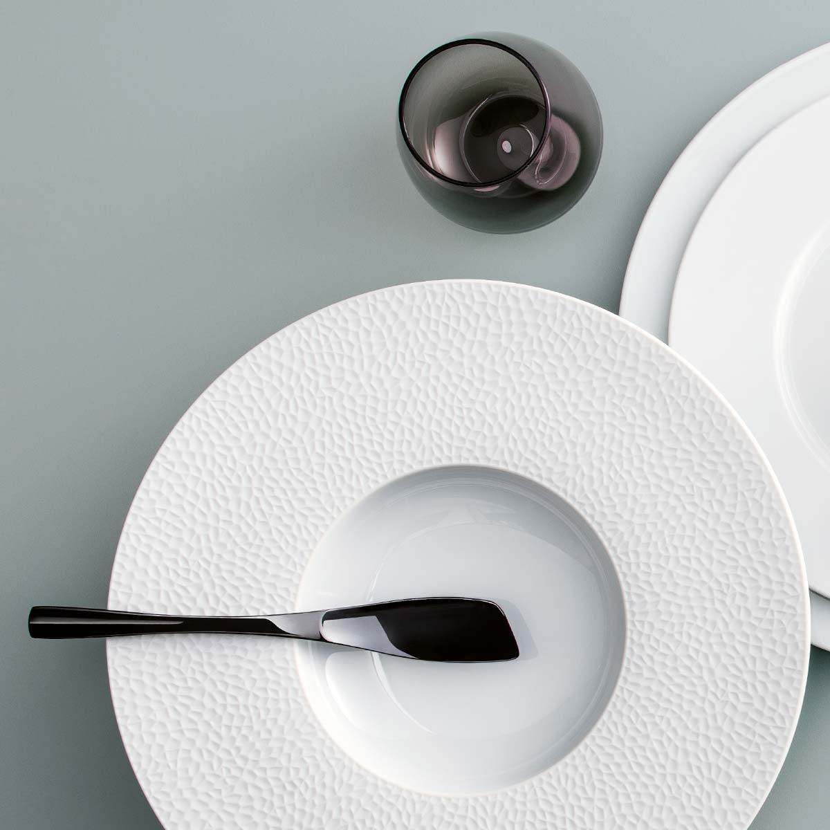 XY BLACK MIROIR Spatule gourmet